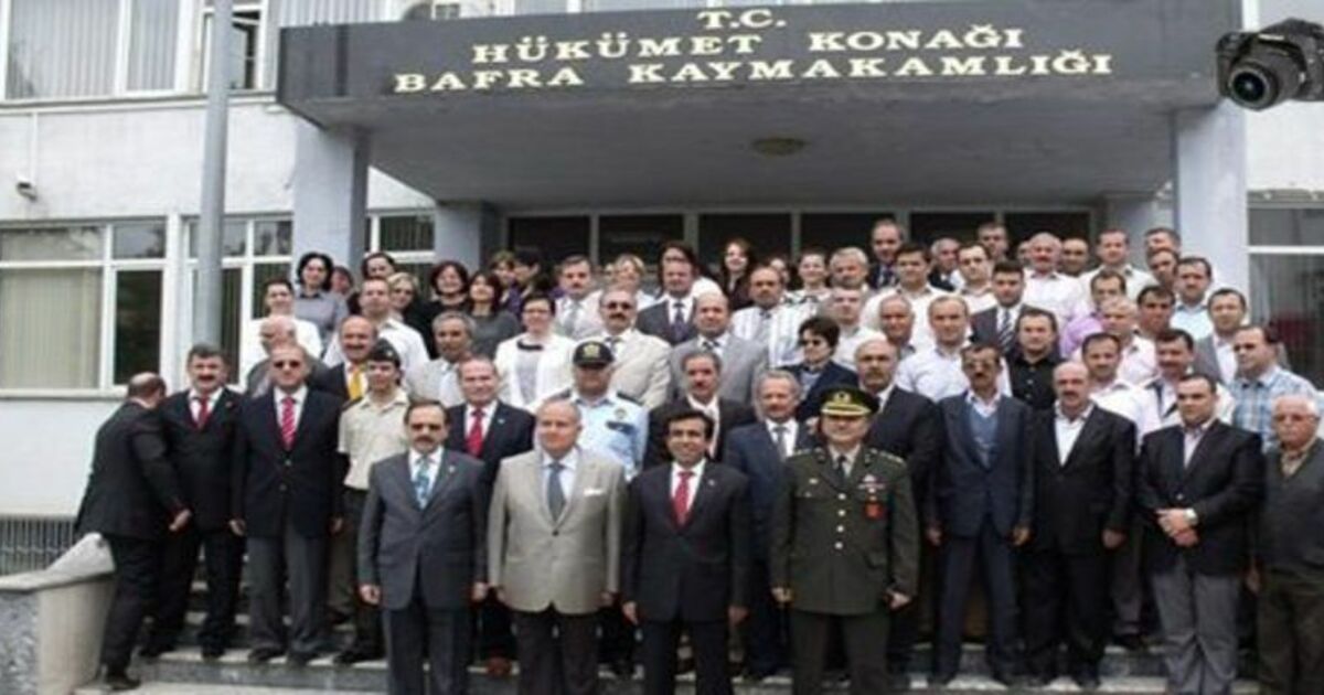 Vali Güzeloğlu Bafra`ya Veda Etti