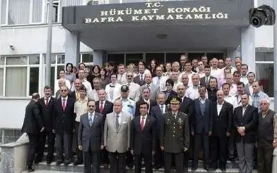 Vali Güzeloğlu Bafra`ya Veda Etti