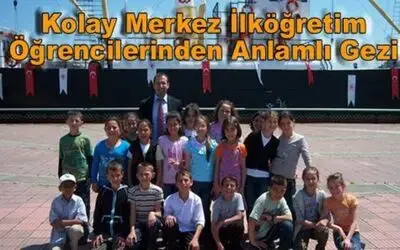 Kolay Merkez İlköğretim`denbandırma Vapuru Gezisi