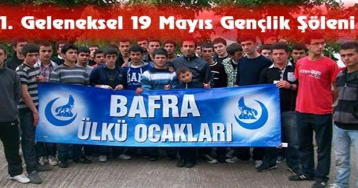 Bafra Ülkü Ocaklarında Gençlik Şöleni