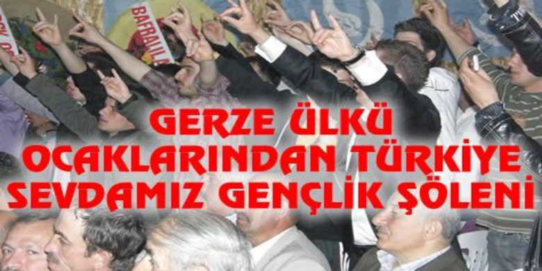 Gerze Ülkü Ocakları`ndan Gençlik Şöleni - Gerze Ülkü Ocakları tarafından Gerze Say Düğün Salonunda `Türkiye Sevdamız, Gençlik şöleni` düzenlendi
