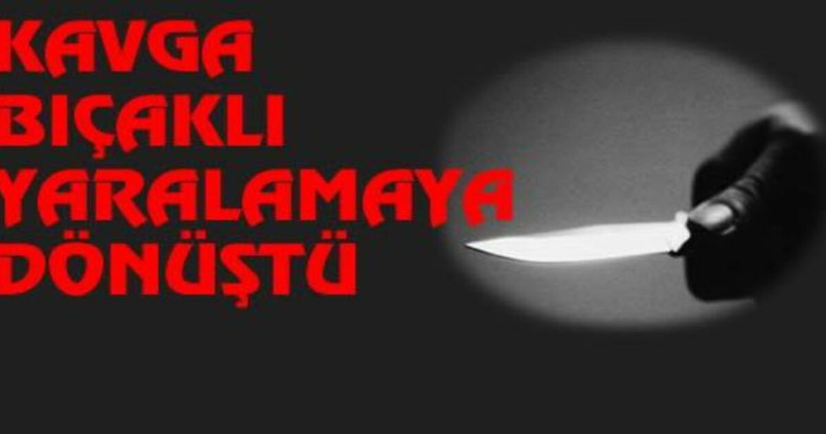 Bafra`da Bıçaklı Kavga 1 Yaralı