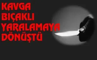 Bafra`da Bıçaklı Kavga 1 Yaralı