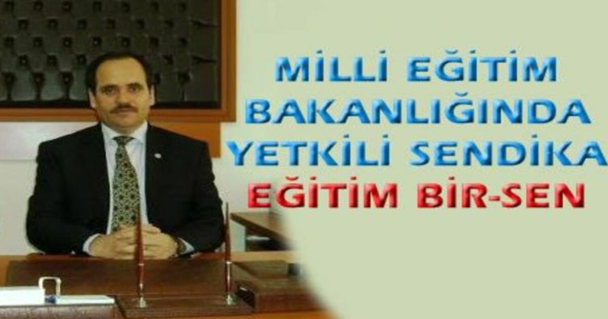 Eğitim Bir-sen Başkanı Ali Ak`tan Basın Açıklaması