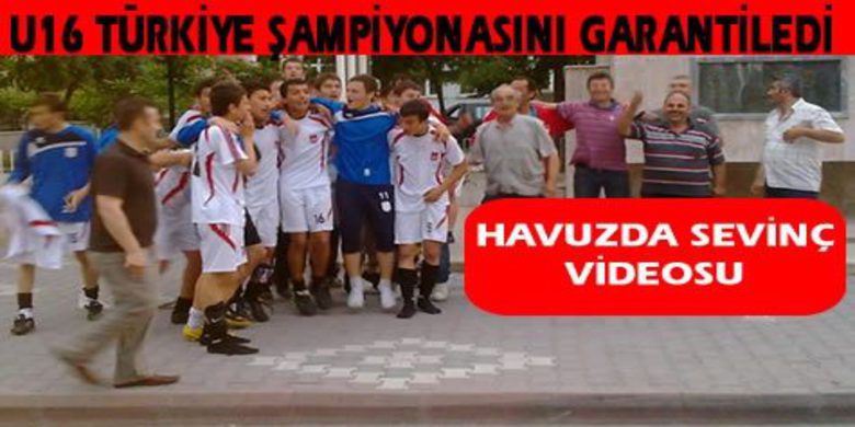 Bafra Belediyespor 16 Samsun Şampiyonu - Bafra Belediyespor U 16 Takımı Türkiye Şampiyonasına gitmeyi garantiledi
