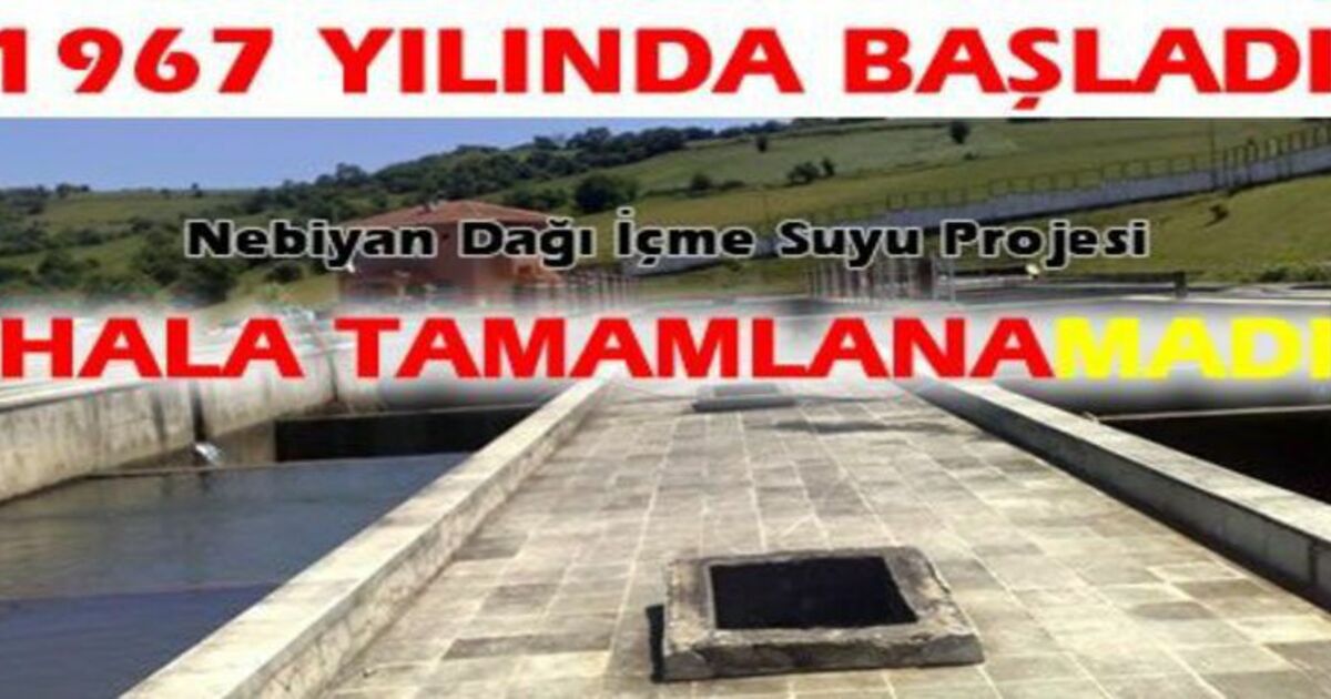 Nebiyan Dağı İçme Suyu Projesi