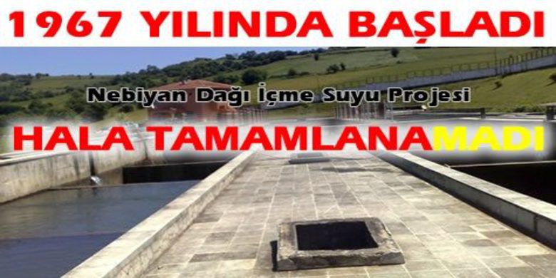 Nebiyan Dağı İçme Suyu Projesi - Samsun`da 1967 yılında yapımına başlanan ve halen tamamlanamayan Nebiyan Dağı İçme Suyu Projesi için çözüm yolları aranıyor.