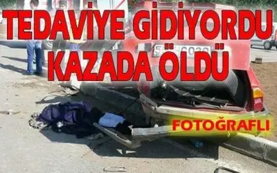 Bafra`da Trafik Kazası 1 Ölü 6 Yaralı