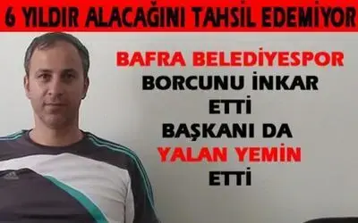 Okan Baran Alacağına Muhatap Arıyor
