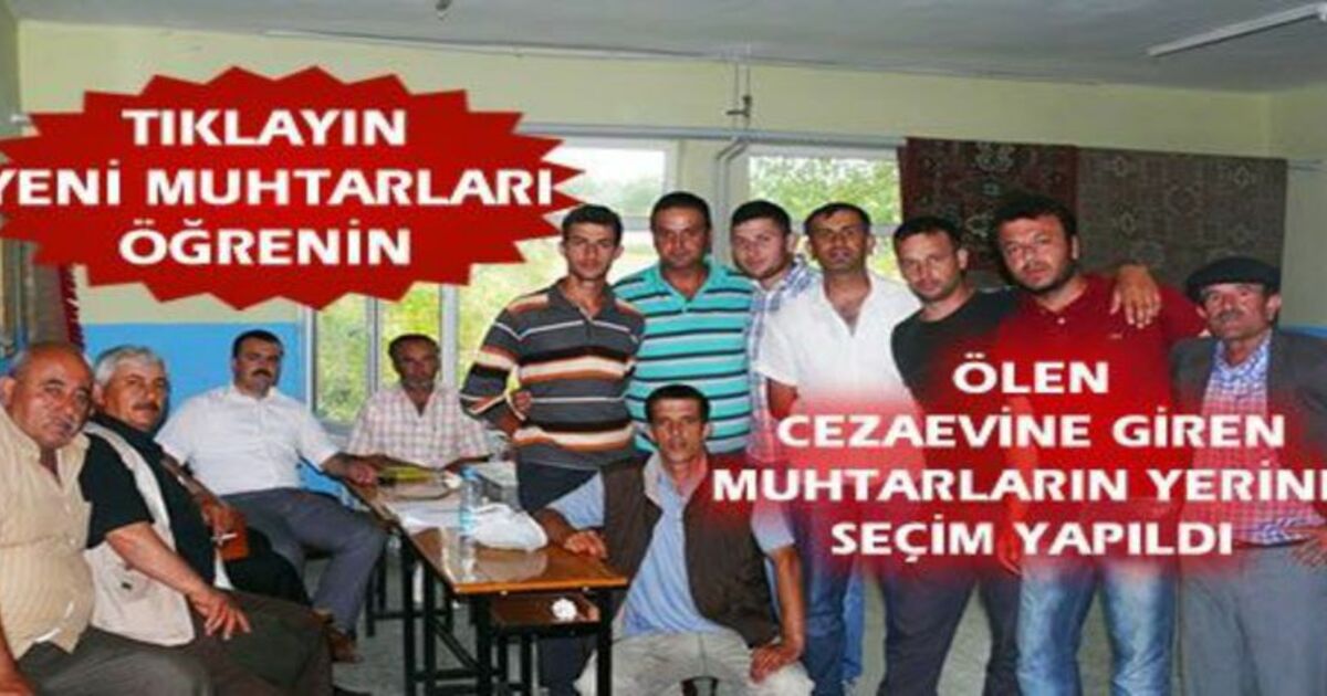Boşalan Muhtarlıklara Yenisi Seçildi
