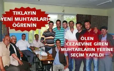 Boşalan Muhtarlıklara Yenisi Seçildi
