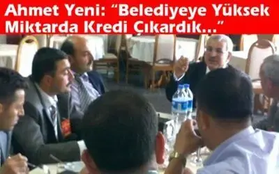 Muhtarlardan Ahmet Yeni`ye Ziyaret