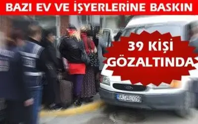 Samsun Ve Bafra`da Fuhuş Operasyonu