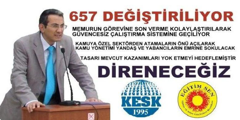 657 Değişikliği Memuru Kızdırdı - Hükümetin 657 sayılı  devlet memurları yasasında yapmaya hazırlandığı  değişiklik memurları kızdırdı