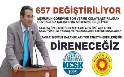 657 Değişikliği Memuru Kızdırdı