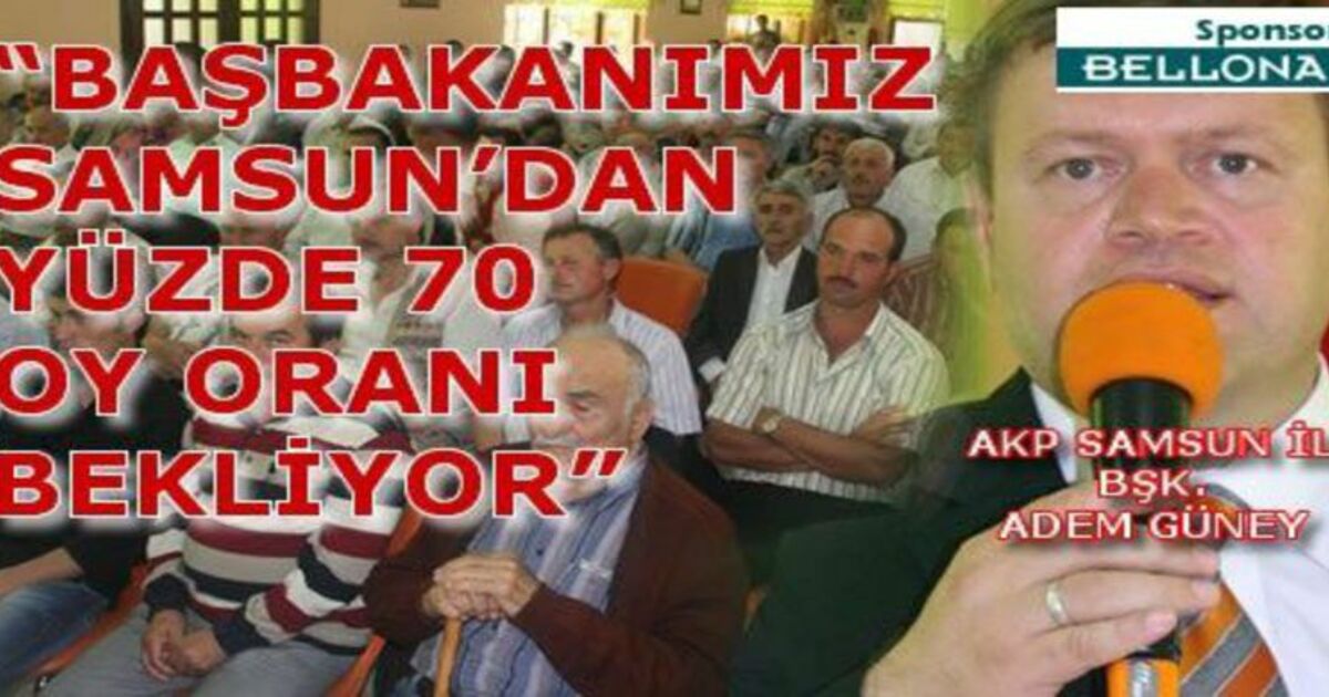 Bafra`da Referandum Zirvesi Yapıldı