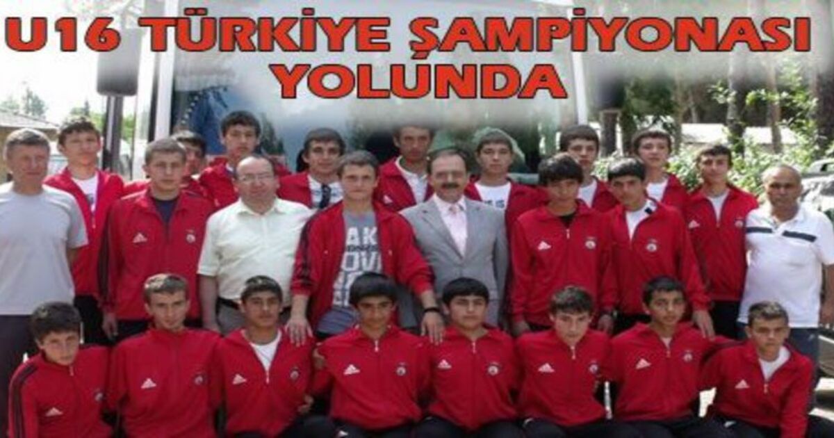 U16 Futbol Takımı Giresun`a Hareket Etti