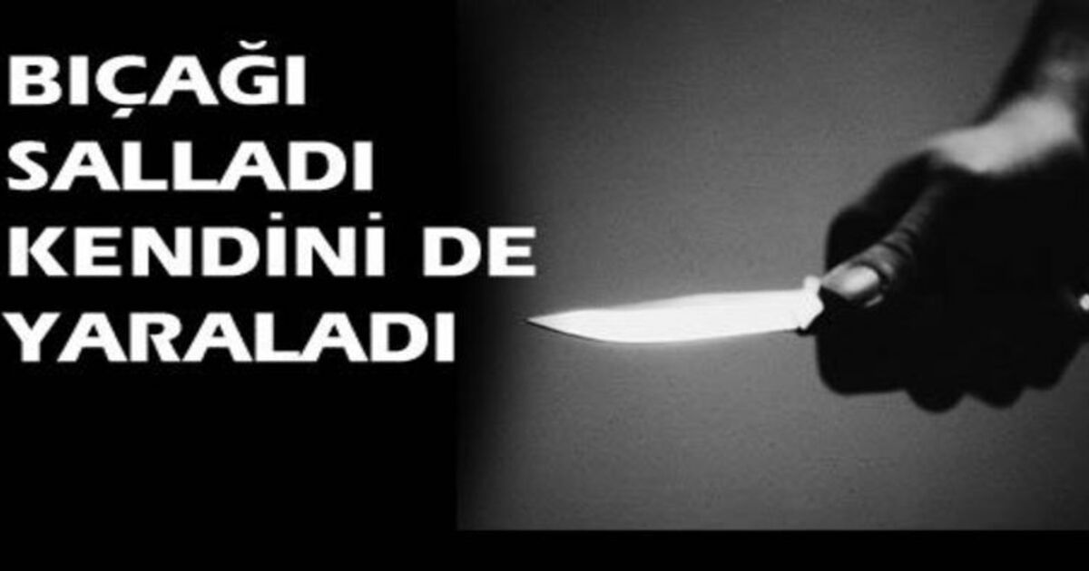 Bafra`da Bıçaklı Kavga 2 Yaralı