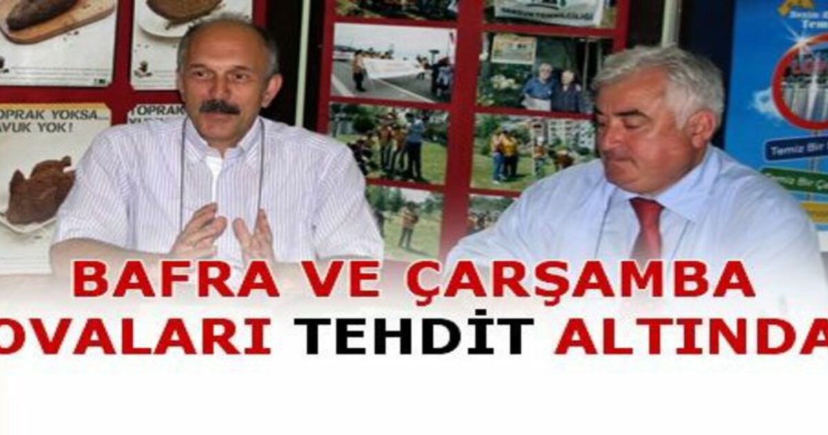 Bafra Ovası Sit Alanı Olsun