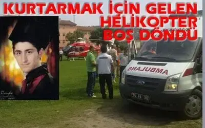Eşref Düzgün Dalgalara Yenik Düştü