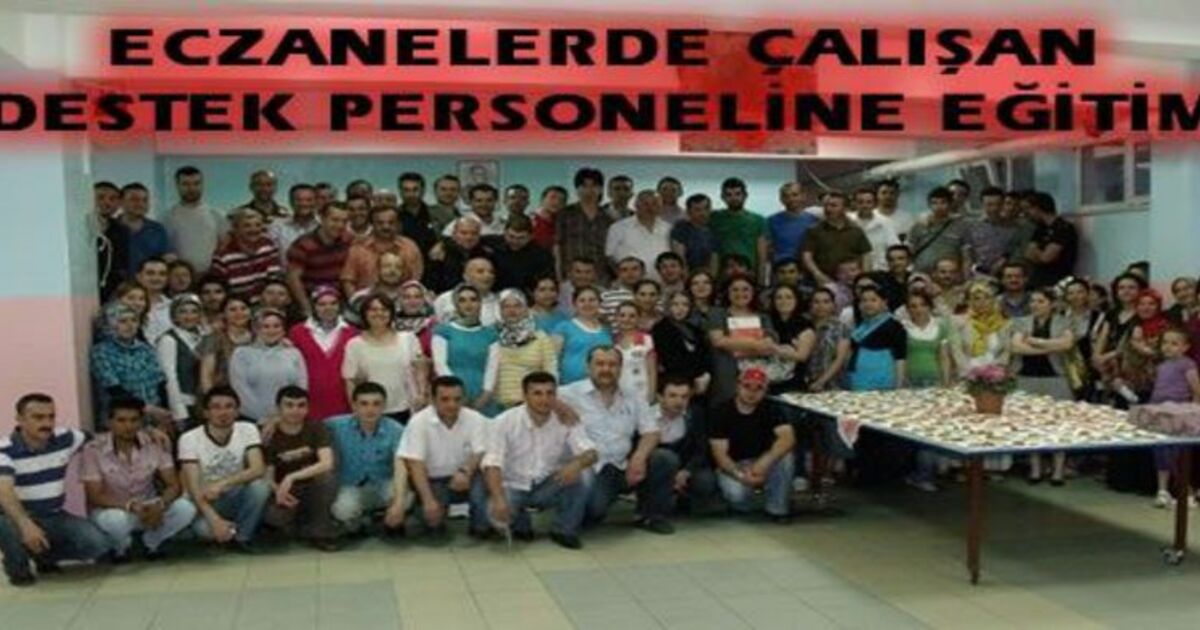Eczane Destek Çalışanlarına Eğitim