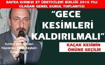Bafra`ya Et Borsası Kurulmalı
