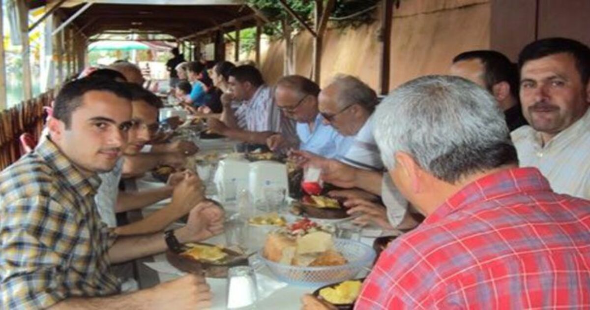 Bafra Koleji İdarecileri Yemekte Buluştu