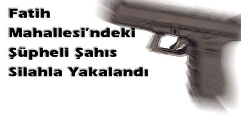Bafra`da Ruhsatsız Tabanca Ele Geçirildi - Bafra ilçesinde 1 adet ruhsatsız tabanca ele geçirildi.