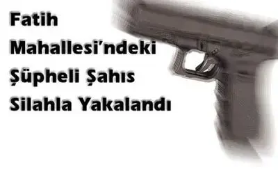 Bafra`da Ruhsatsız Tabanca Ele Geçirildi