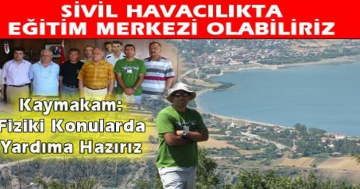 Bafra`da Havacılık Sporu