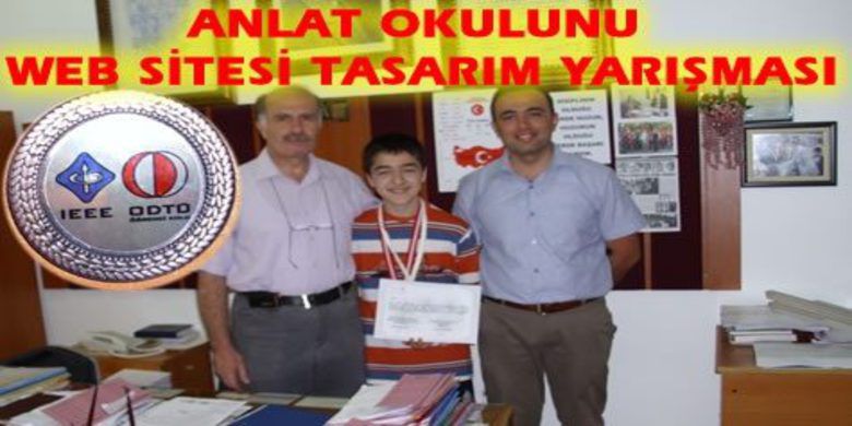 Mustafa Kemal İ.ö. Okulu Türkiye 3.sü - Bafra Mustafa Kemal İlköğretim Okulu ODTÜ`nün düzenlediği  `Anlat Okulunu Web Sitesi Tasarım Yarışması` Türkiye 3.sü oldu