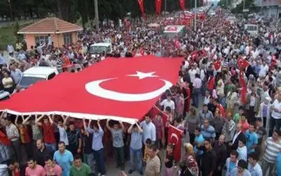 Şehit Mehmet Boşnak`a Tarihi Karşılama
