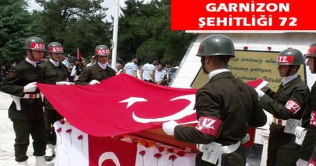 Şehidimiz Garnizon Şehitliğine Defnedildi