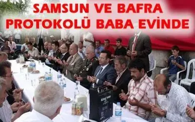 Büyük Protokol Şehidin Baba Evinde