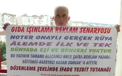 Şair Hasan Sancak Dünyada İlkler Kitabına Girmek İstiyor
