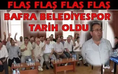Bafra Belediyespor Olağanüstü Kongresi