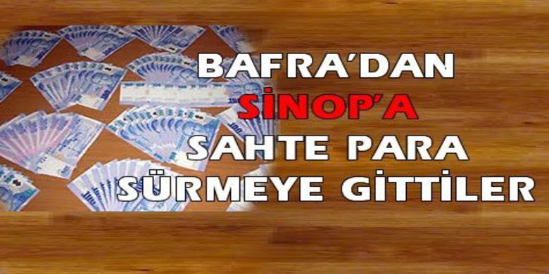Piyasaya Sahte Para Süren İki Kişi Tutuklandı - Sinop`un Türkeli ilçesinde piyasaya sahte para sürdükleri ileri sürülen iki kişi tutuklandı.