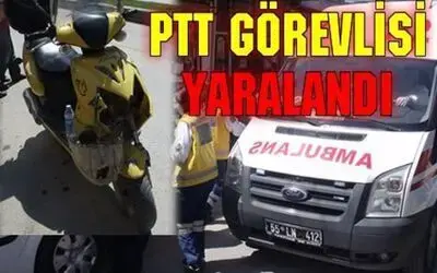 Bafra`da Trafik Kazası 1 Yaralı