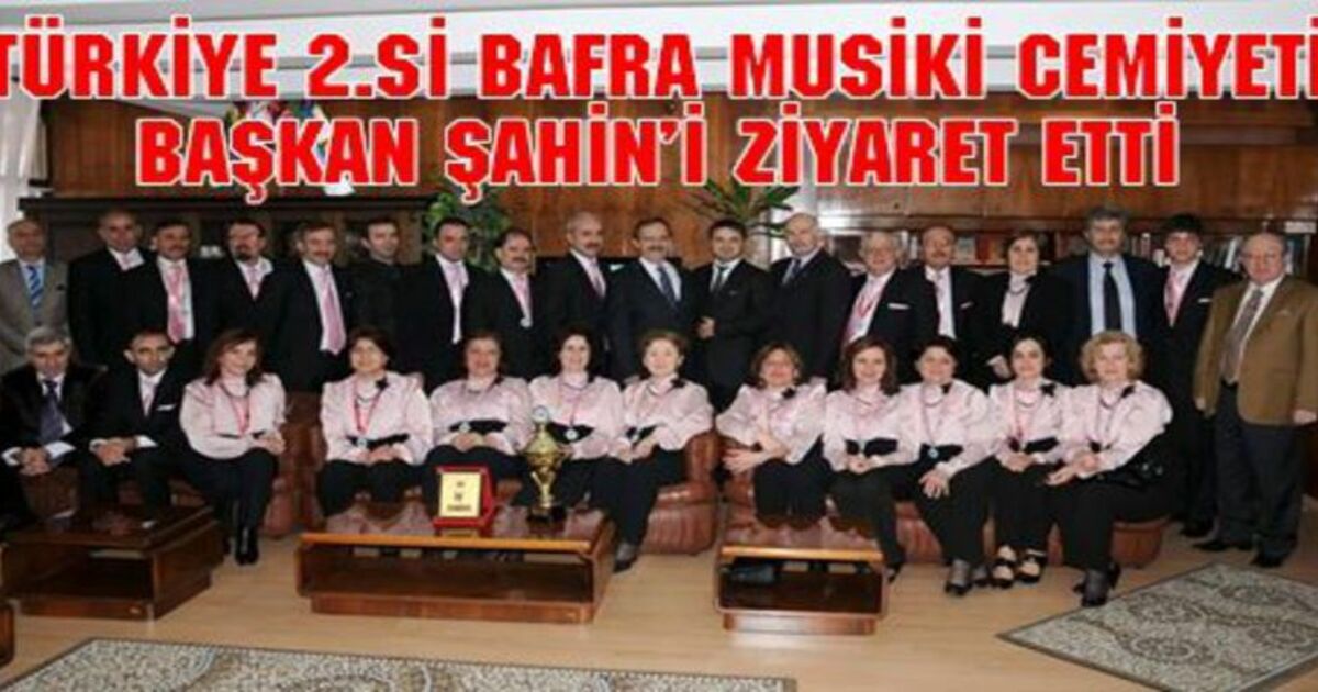 Musiki Cemiyeti Başkan Şahin`i Ziyaret Etti