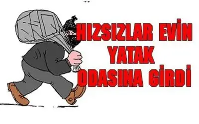 Yatak Odasında Hırsız Var