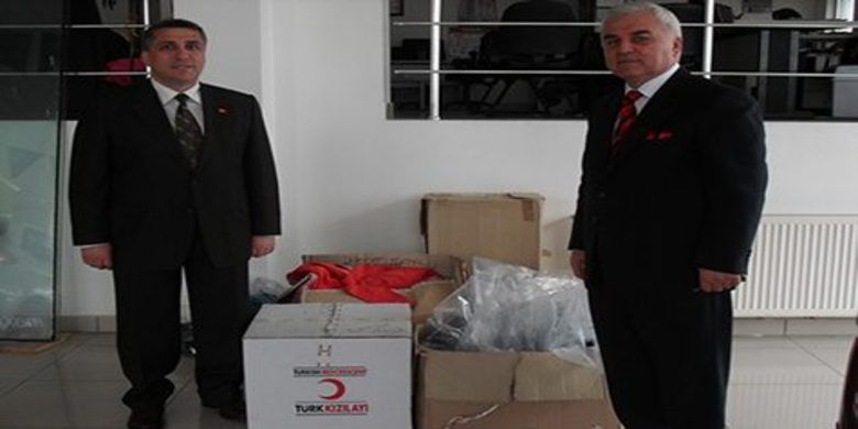 Türk Kızılayı Yardımlarına Devam Ediyor - Türk Kızılayı Bafra Şubesi Ve  Lc Waikiki Yardımda Sınır Tanımıyor.