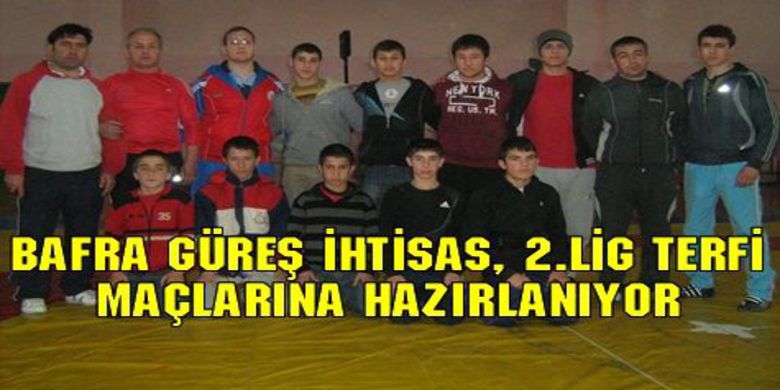 Bafra Güreş İhtisas 2.lig`e İddialı Hazırlanıyor - 29-30 Nisan 2011 tarihlerinde Manisa`nın Akhisar İlçesinde yapılacak olan Grekoromen Güreş Müsabakalarına Bafra Güreş İhtisas Spor Kulübü iddialı hazırlanıyor.