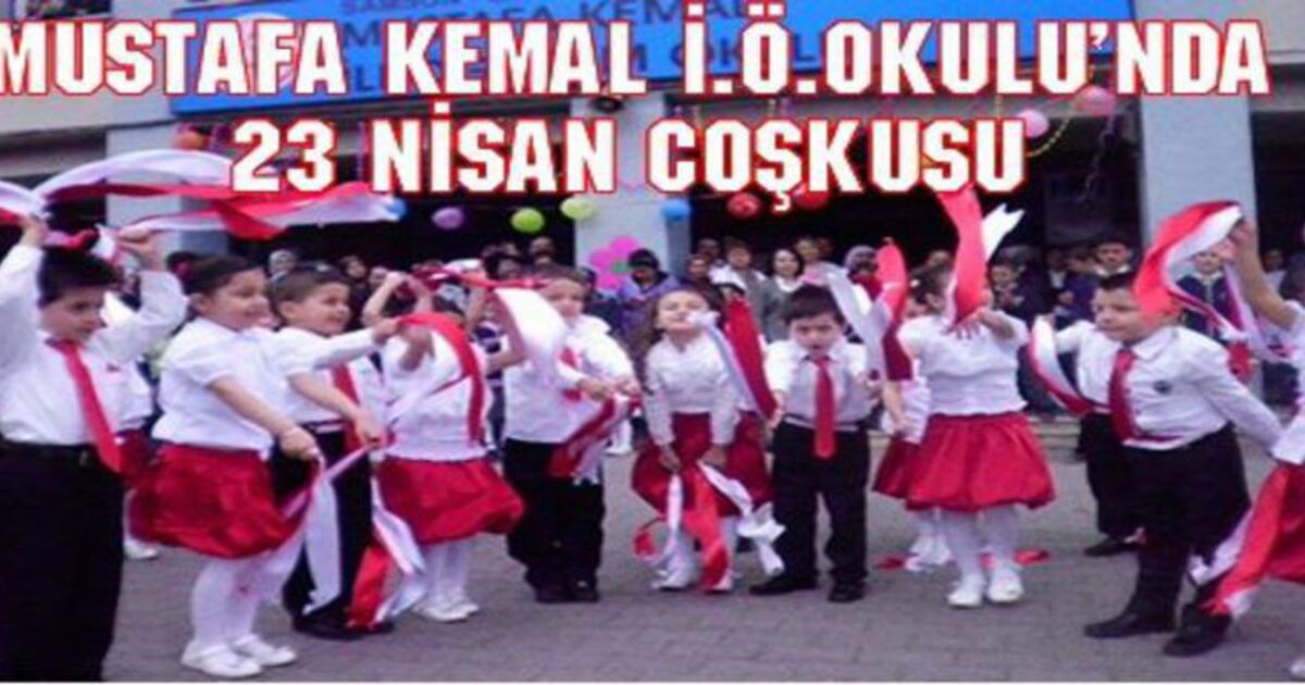 Minik Öğrencilerden 23 Nisan Coşkusu