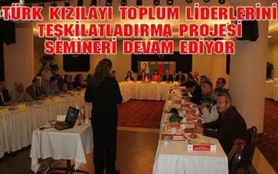 Türk Kızılayından Eğitici Eğitim Semineri