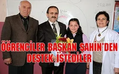 Başkan Şahin Öğrencileri Ziyaret Etti