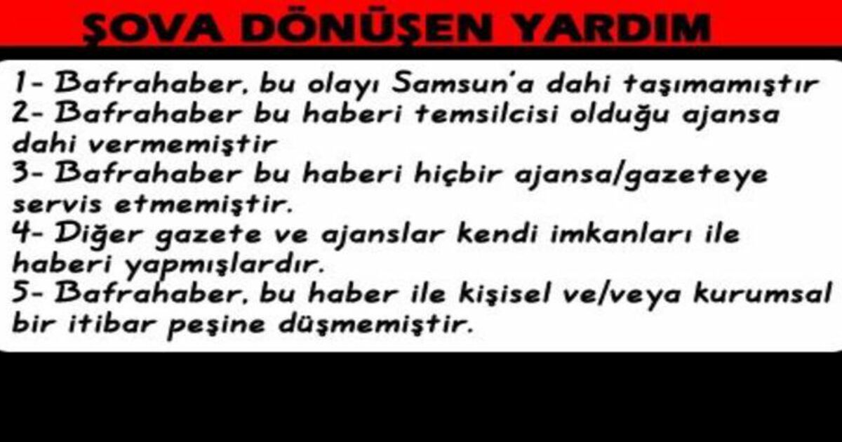 Editörden Suçlamalara Cevap