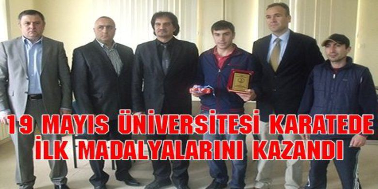 Karate`de İlk Madalyalarını Kazandılar - Ondokuz Mayıs Üniversitesi Bafra Meslek Yüksekokulu Karatede ilk madalyalarını kazandı.