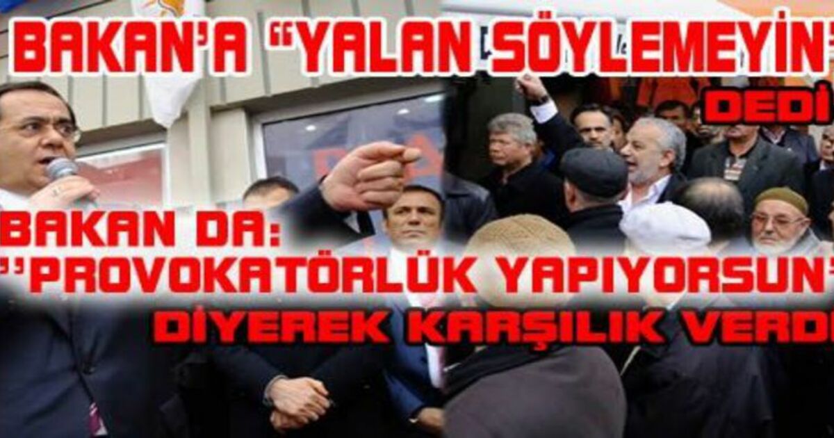 Bakan Demir`e Protesto Şoku