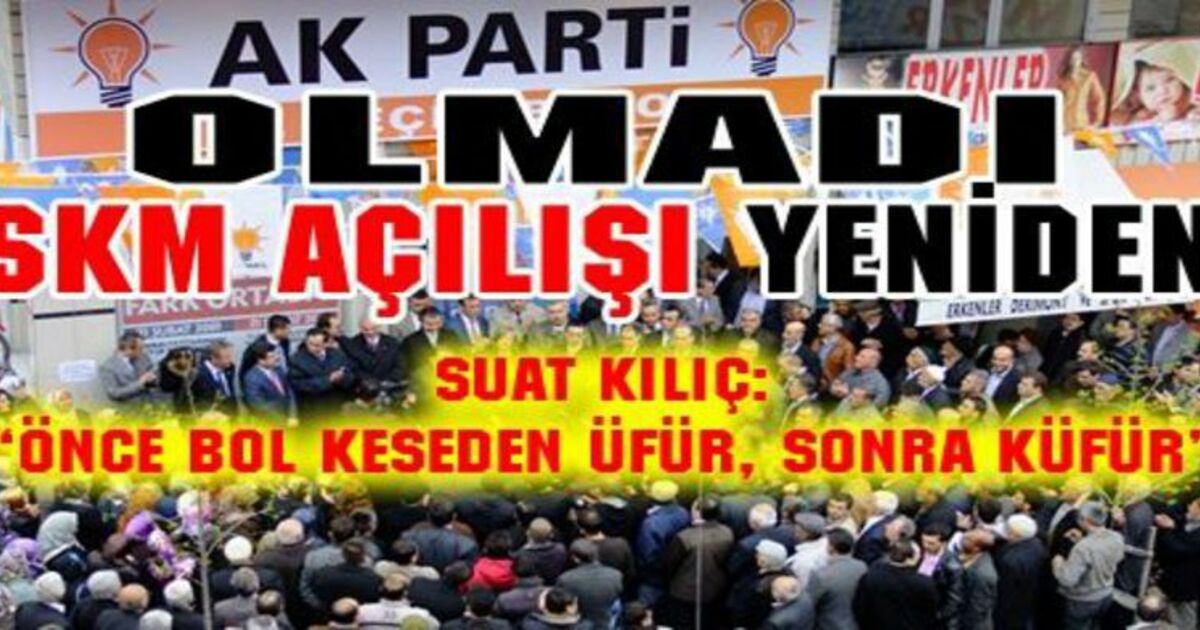 Ak Parti Bafra Skm Yeniden Açıldı