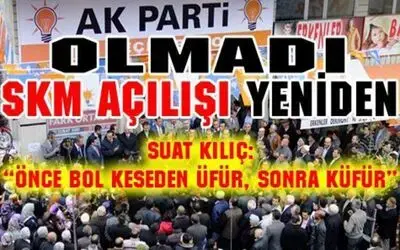 Ak Parti Bafra Skm Yeniden Açıldı